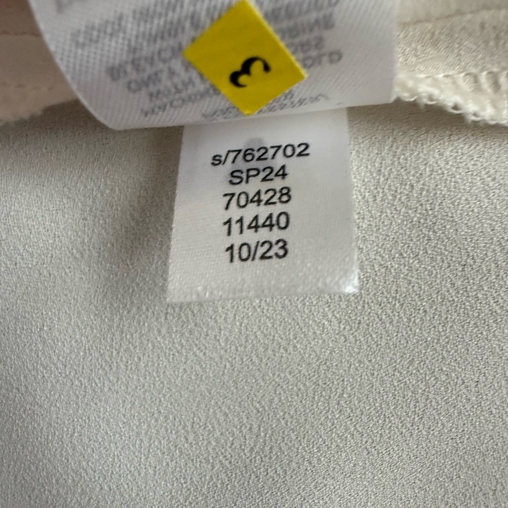 Loft Cream, Wrap Blouse NWT - Picture 13 of 14
